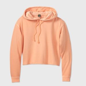wild fable Tops - Women’s Fleece Cropped hoodie wild fable Tops - Women’s Fleece Cropped hoodie